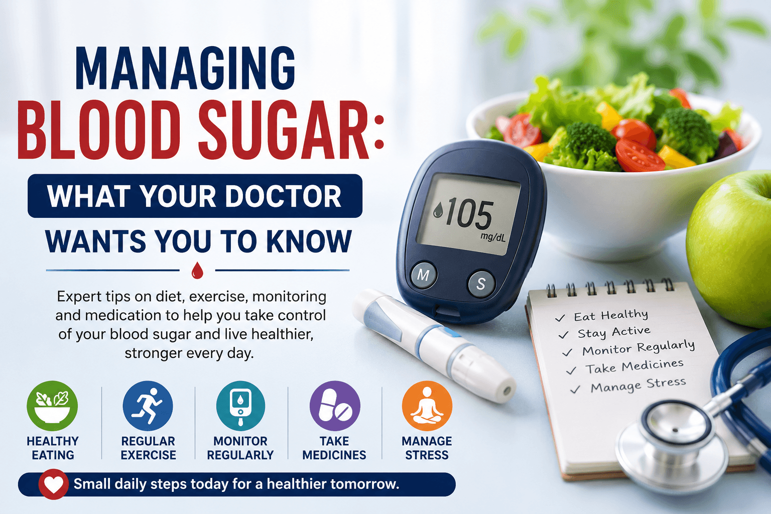 Managing Blood Sugar: What Your Doctor Wants You to Know