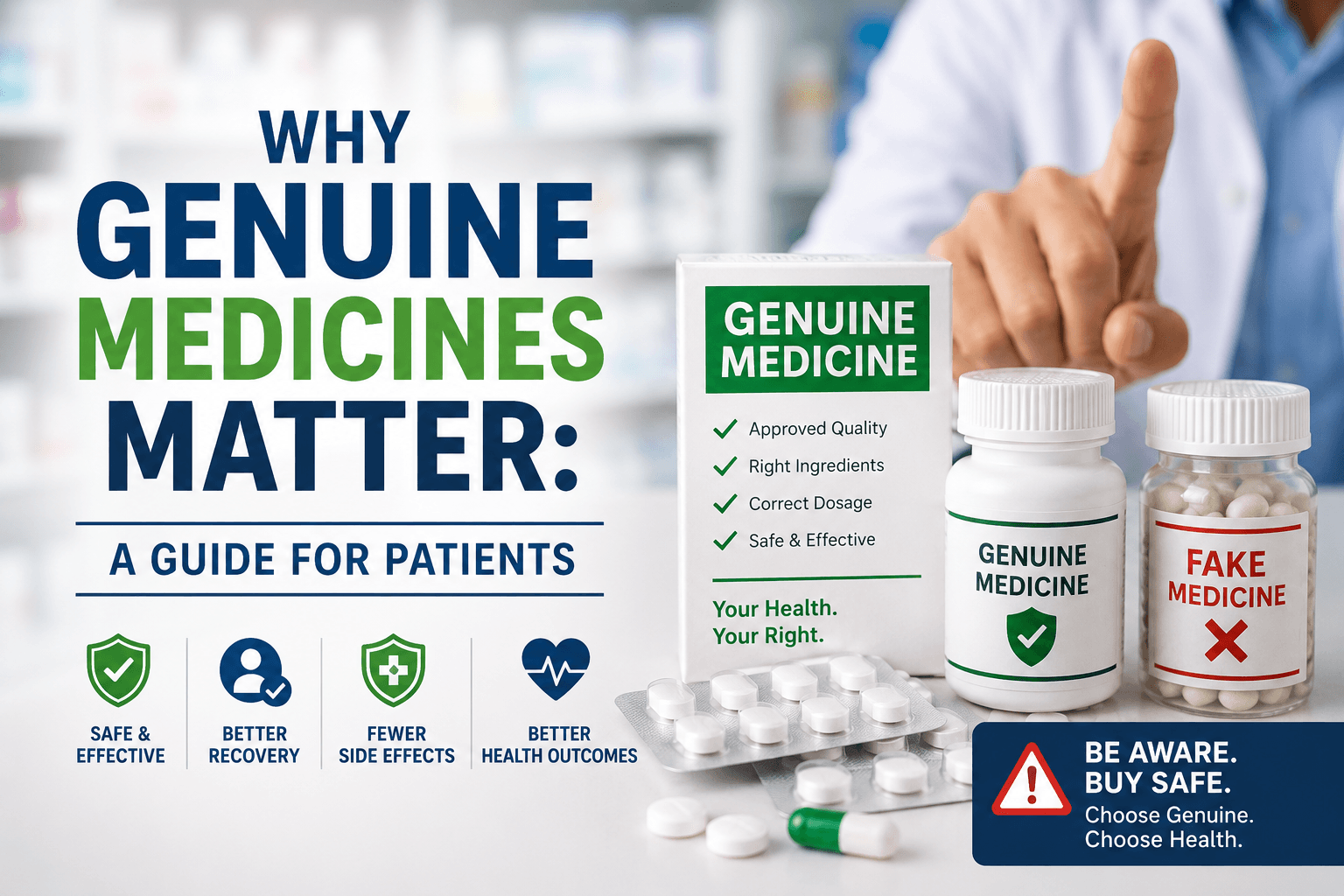 Why Genuine Medicines Matter: A Guide for Patients